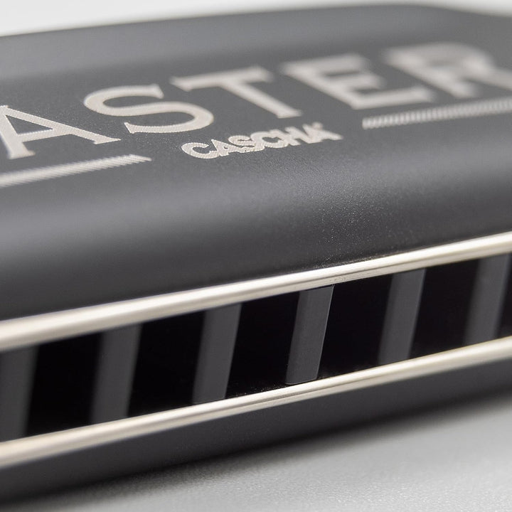 Master Edition Blues Harmonica in Bb (incl. soft case and cleaning cloth)