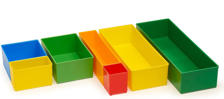 Einsatzboxen Ergänzungs-Set 3 geeignet als Bosch L-BOXX Einlage für Austausch/Ergänzung | Einsatzbox