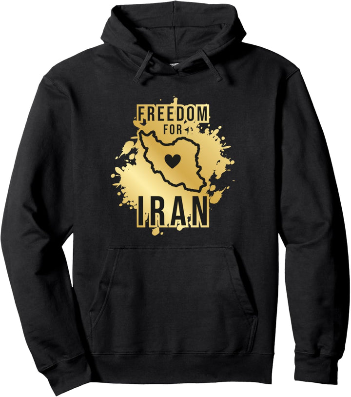 Freedom For Iran | Peace Free Iran Zitat Persisch Pullover Hoodie