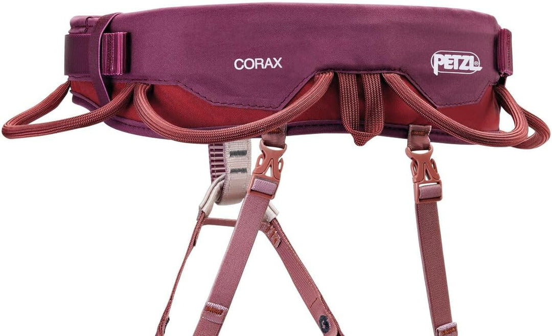 PETZL Unisex Corax Klettergurt (1er Pack) XS-M Dark Red, XS-M Dark Red