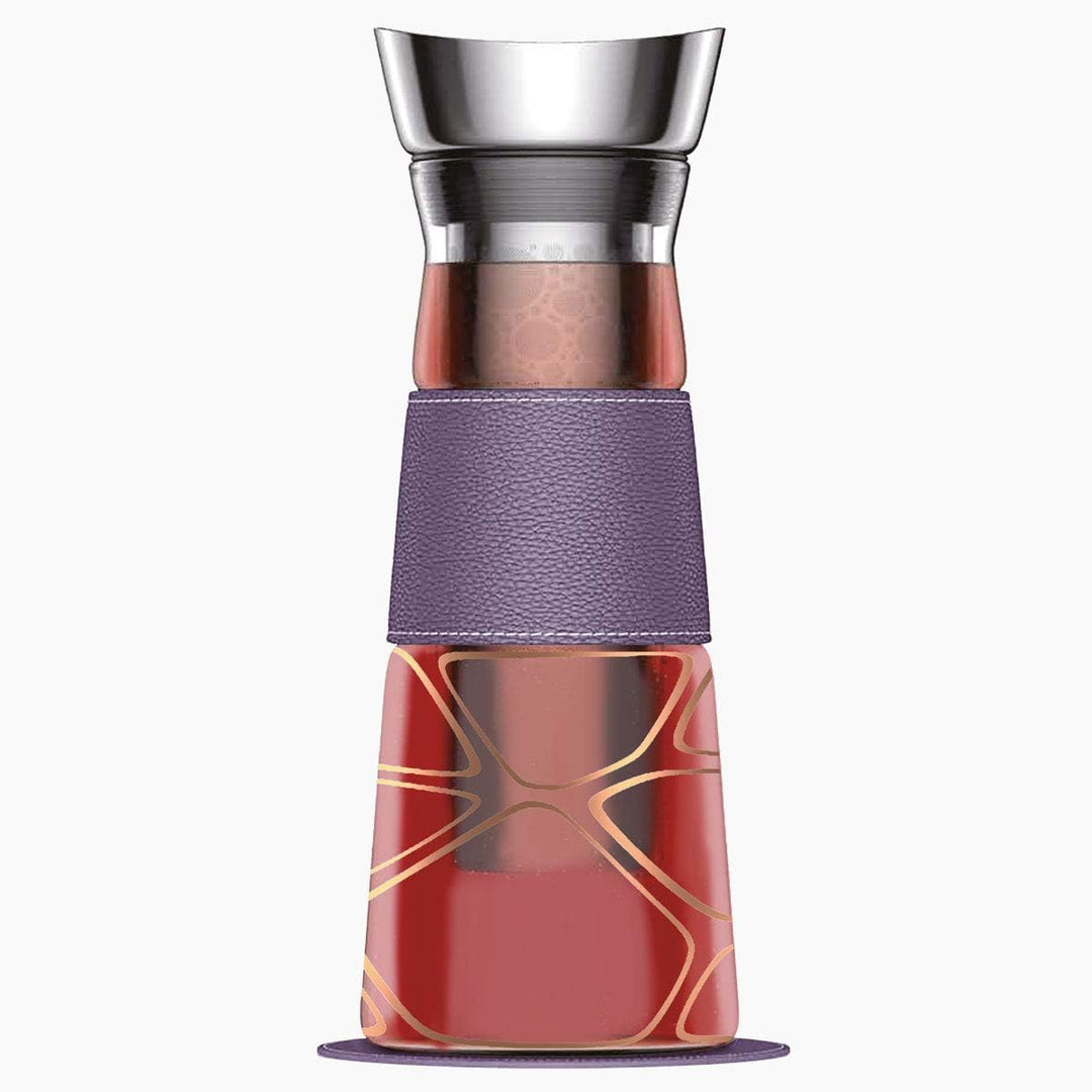Eigenart EVE konische Glaskaraffe Copper