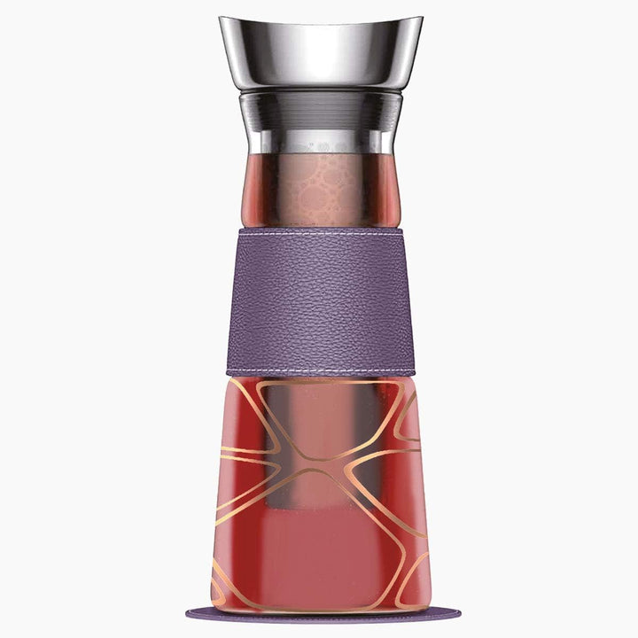 Eigenart EVE konische Glaskaraffe Copper