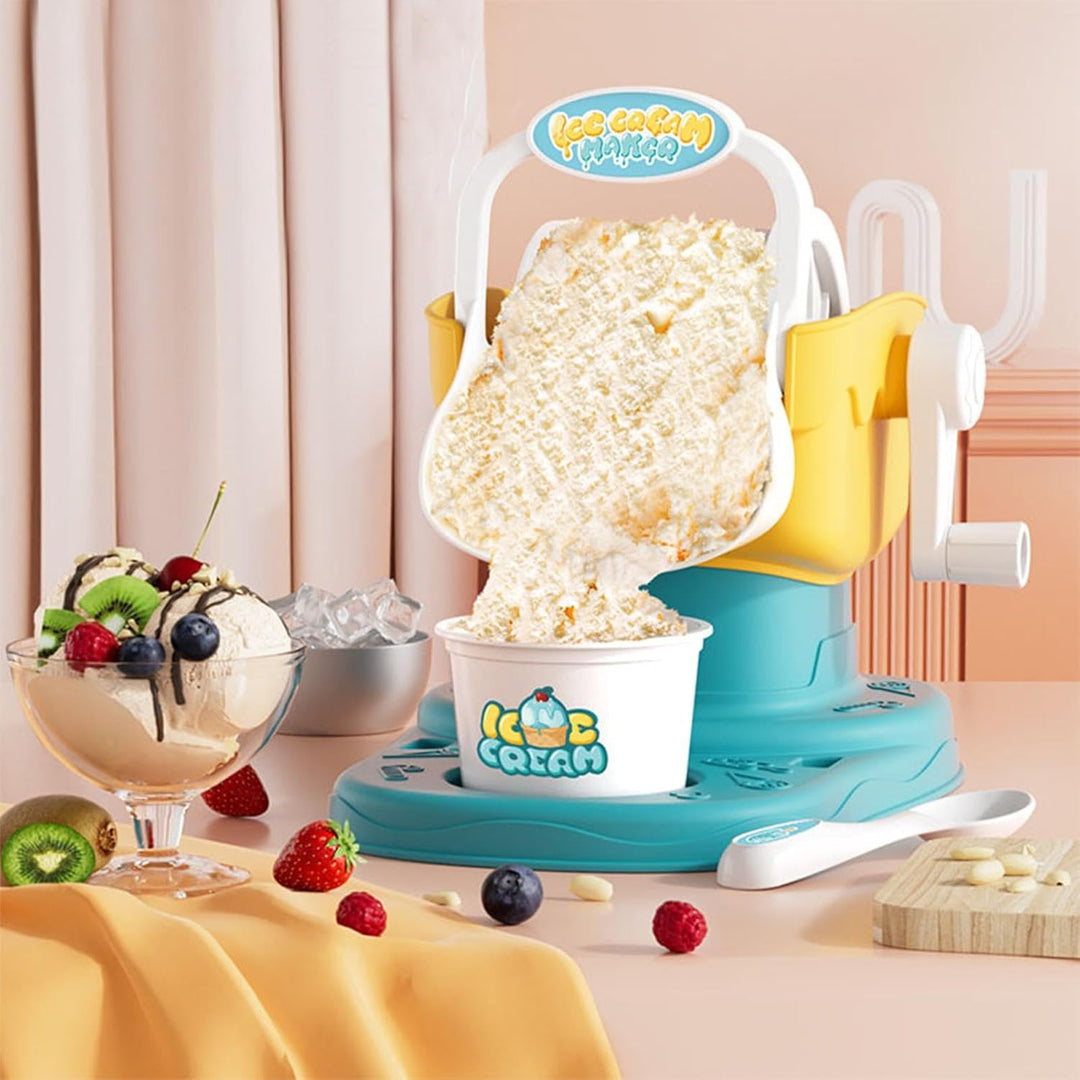 Generic Eismaschine für Kinder - Weiche Eismaschine | Schnelle manuelle Ergebnisse | Einfache gefror