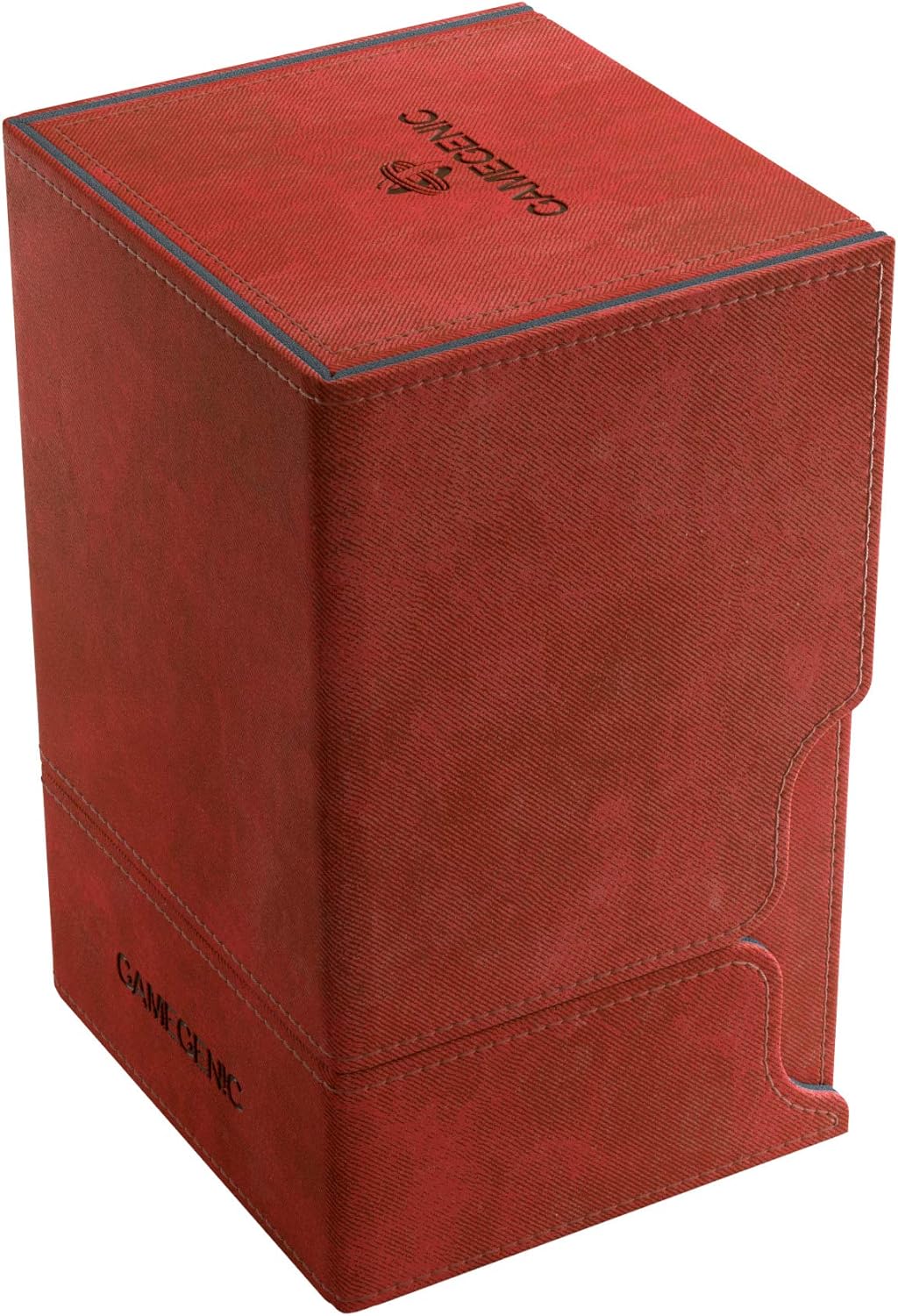 Gamegenic Watchtower 100-Card Convertible Deck Box, Red Rot, Rot