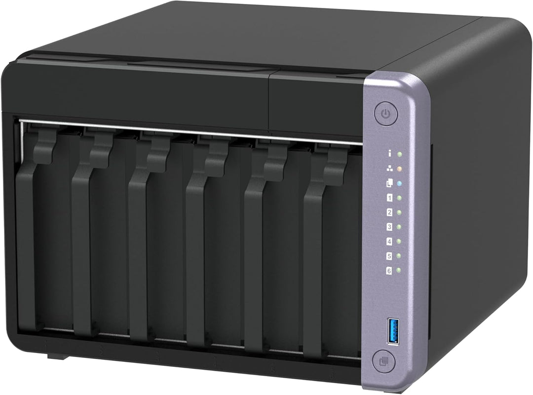 QNAP 6-Bay 3.5" Desktop NAS AL524 4C 2.0GHz