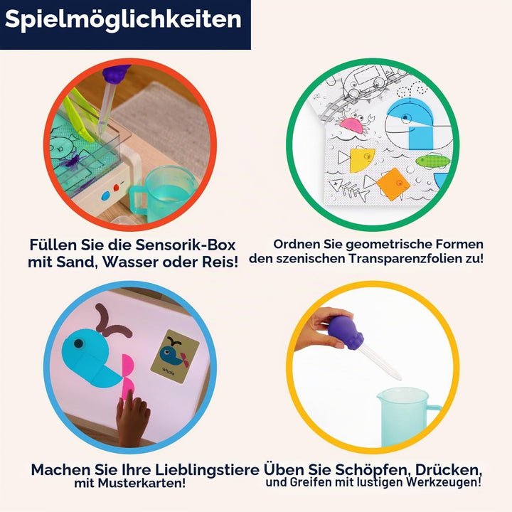 Battat Education Leuchtkasten zum Nachverfolgen – Leuchttisch für Kinder – Sensorische Lichter – Leu