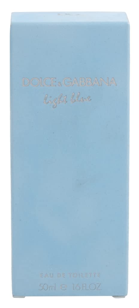 D&G Dolce & Gabbana Light Blue femme/woman, Eau de Toilette, 1er Pack (1 x 50 ml) Fruchtig 50 ml (1e