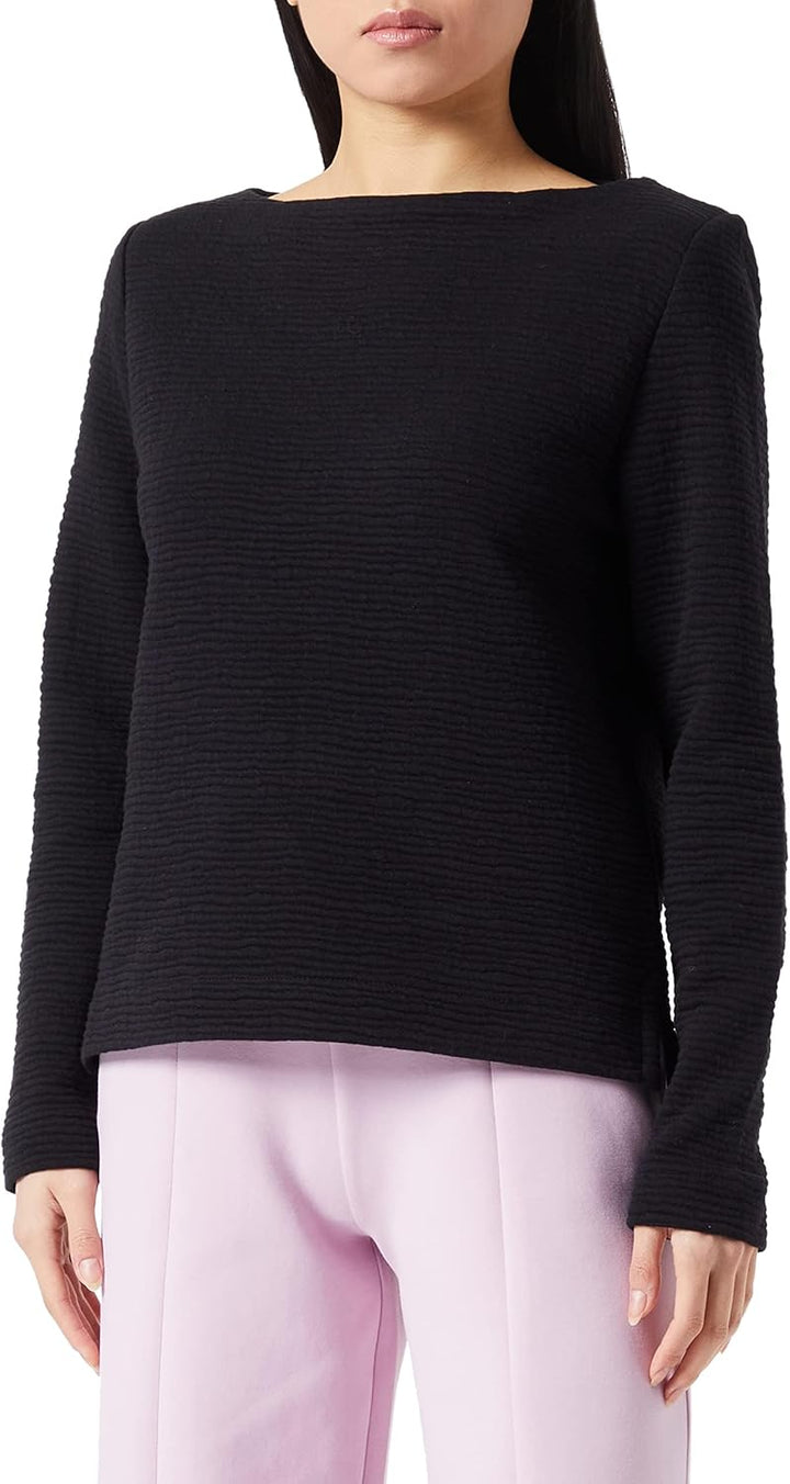 s.Oliver Damen Sweatshirts 36 Schwarz, 36 Schwarz
