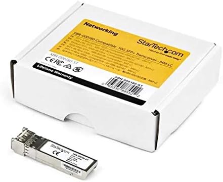 StarTech.com J9150D-ST Transceiver Modul (SFP+ Module, 10GBase-SR HP kompatibel, Glasfaser, 850nm, L