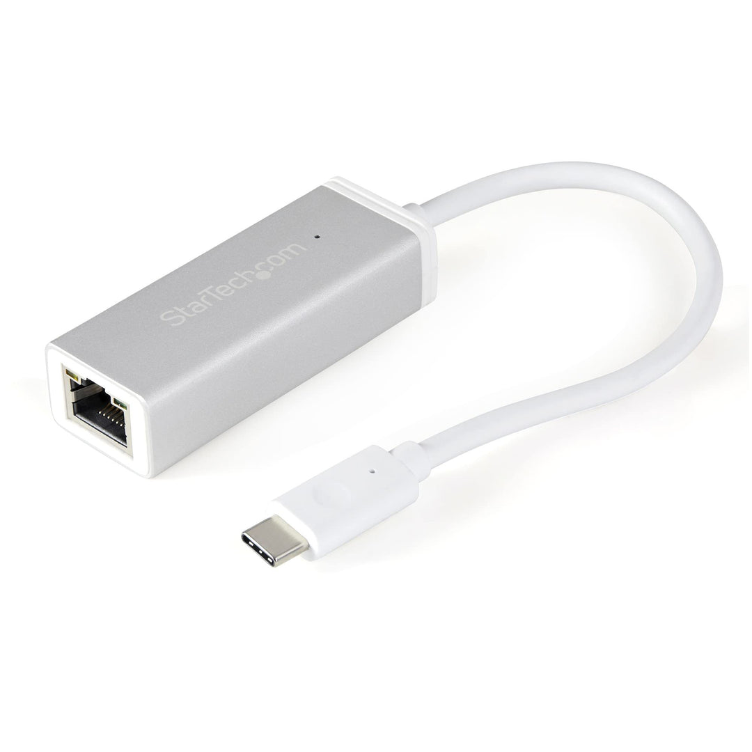 StarTech.com USB-C auf Gigabit Ethernet Adapter - Aluminium - Thunderbolt 3 Port kompatibel - USB Ty