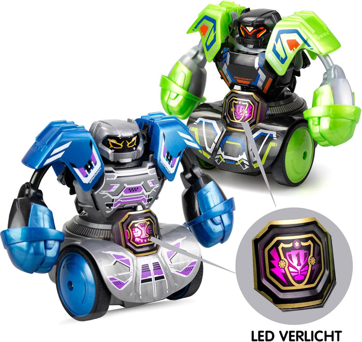 Silverlit Roboter Kombat Tornado – ferngesteuerte Figur – 360° Starke Schläge – Zielen Sie auf das H