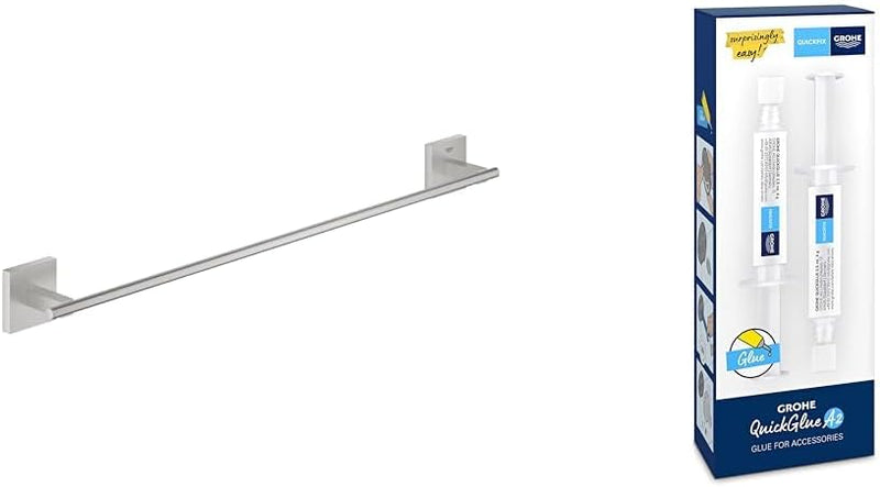 GROHE Start Cube - Badetuchhalter (Stichmass 558 mm, verdeckte Befestigung, Material: Metall), super