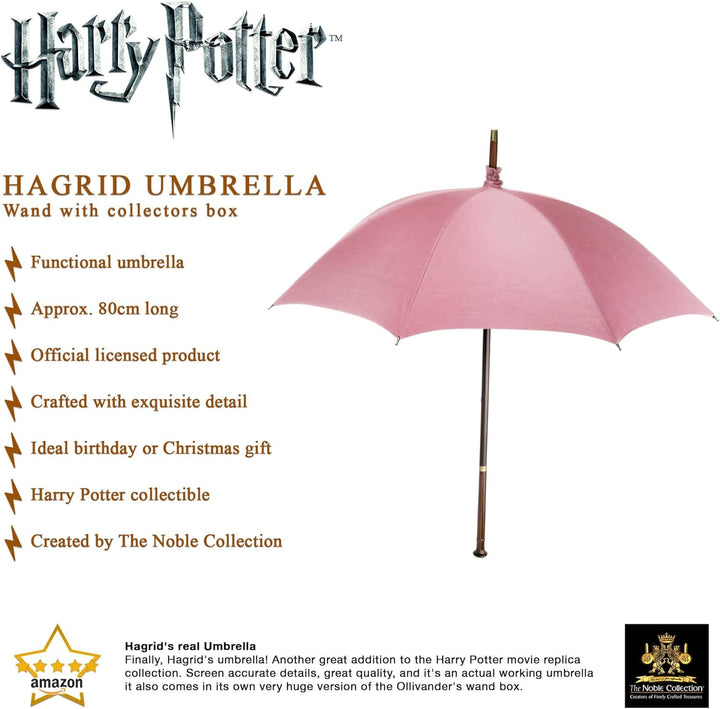 The Noble Collection Rubeus Hagrid Umbrella Wand