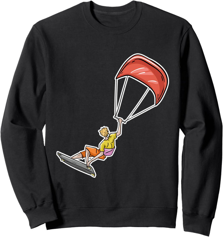 Kiteboarding Lover Gift Kite Surfing Surfer Sweatshirt