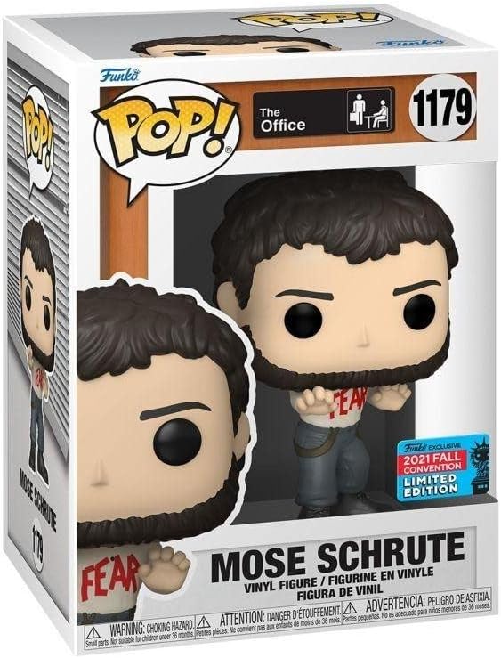 Funko Pop! TV: The Office - Fear Mose Schrute - Vinyl-Sammelfigur - Geschenkidee - Offizielle Handel