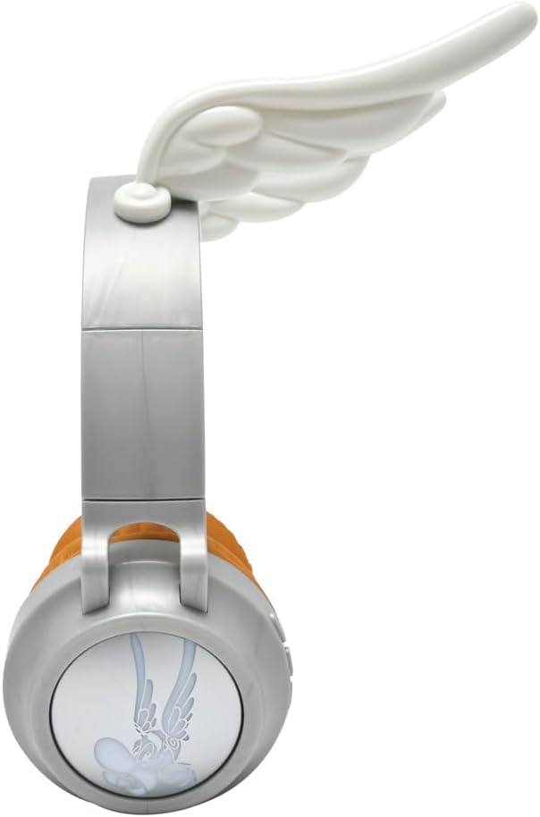 Lexibook, Astérix, Faltbarer Bluetooth®- und kabelgebundener Leucht-Headset mit 3D-Design aus dem As