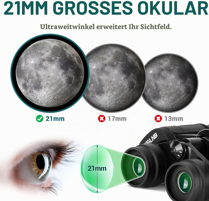 ESSLNB 15-30X80 Zoom Astronomie Ferngläser mit integriertem Stativanschluss Riesen Ferngläser mit Sm