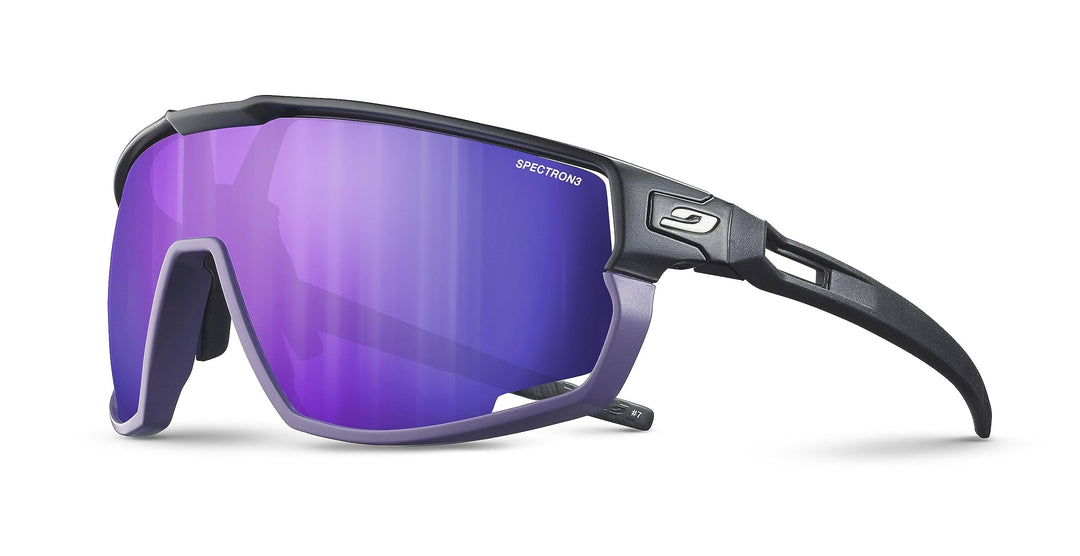 Julbo Unisex Rush Sunglasses Einheitsgrösse Schwarz / Violett, Einheitsgrösse Schwarz / Violett