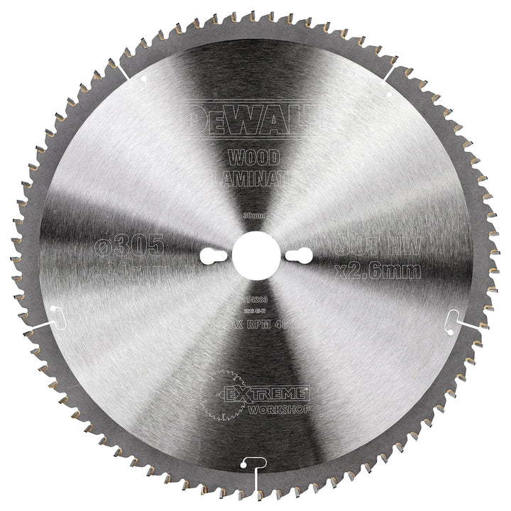 DEWALT Kreissägeblatt Extreme DT4283 (für den Einsatz auf Stationärsägen, für extra feine Schnitte i
