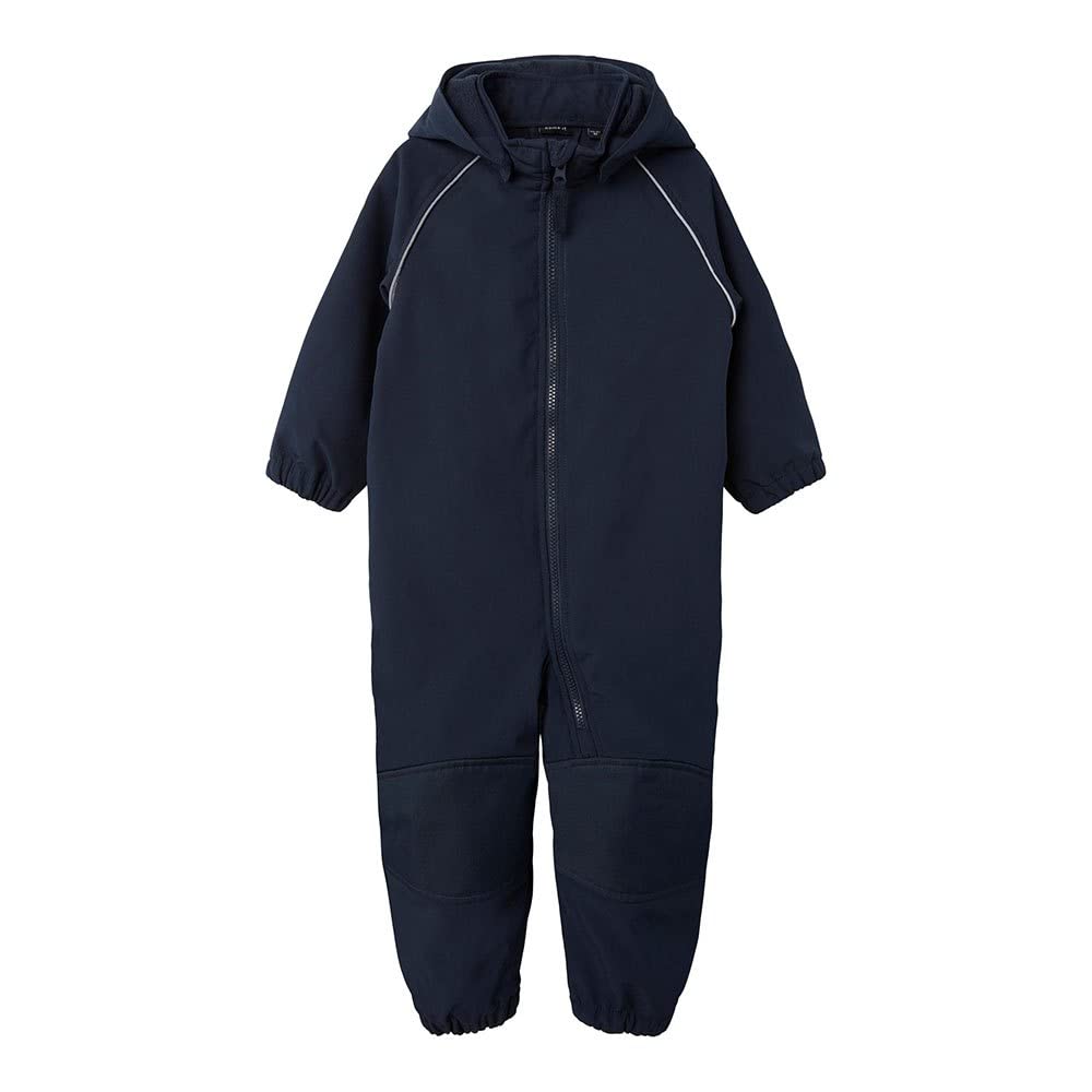 NAME IT Unisex Nmnalfa Softshell Suit Solid Fo Noos Regenanzug 116 Dark Sapphire, 116 Dark Sapphire