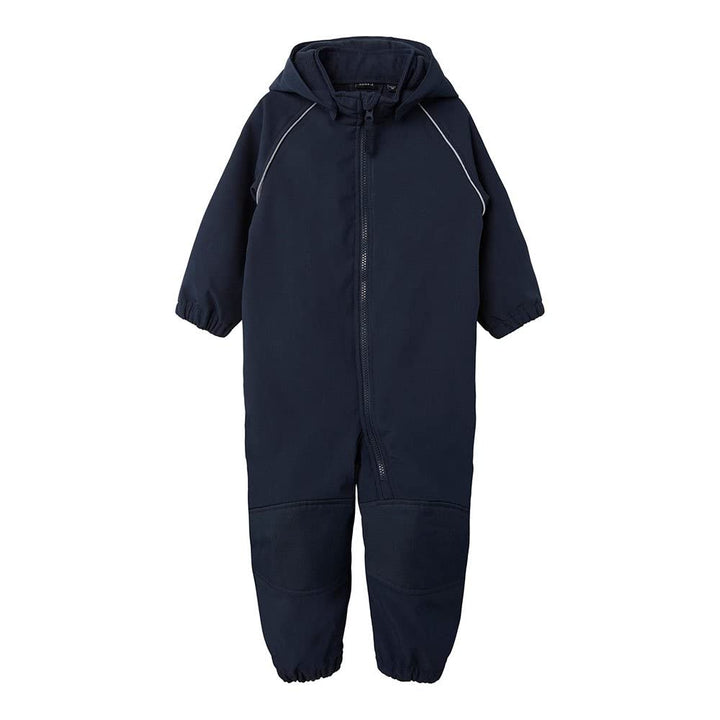 NAME IT Unisex Nmnalfa Softshell Suit Solid Fo Noos Regenanzug 116 Dark Sapphire, 116 Dark Sapphire