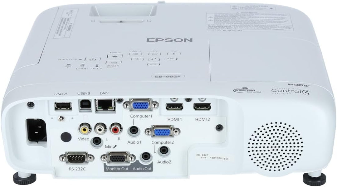 Epson EB-992F Projektor 3LCD 4000 lm One Size No Color, Epson