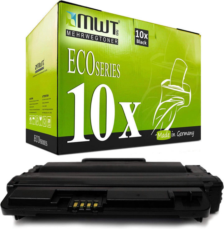 10x Kraft Office Supplies XXL Toner kompatibel für Xerox Phaser 3250 D V DN ersetzt 106R01374 Schwar