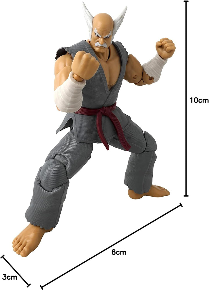 BANDAI - Tekken - Actionfigur 17 cm - Heihachi Mishima Game Dimensions - 40672, Heihachi Mishima