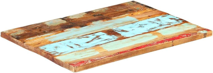 Tischplatte Rechteckig 25-27 mm 60x80 cm Arbeitsplatte Schreibtischplatte Perfekt für Esstische, Cou