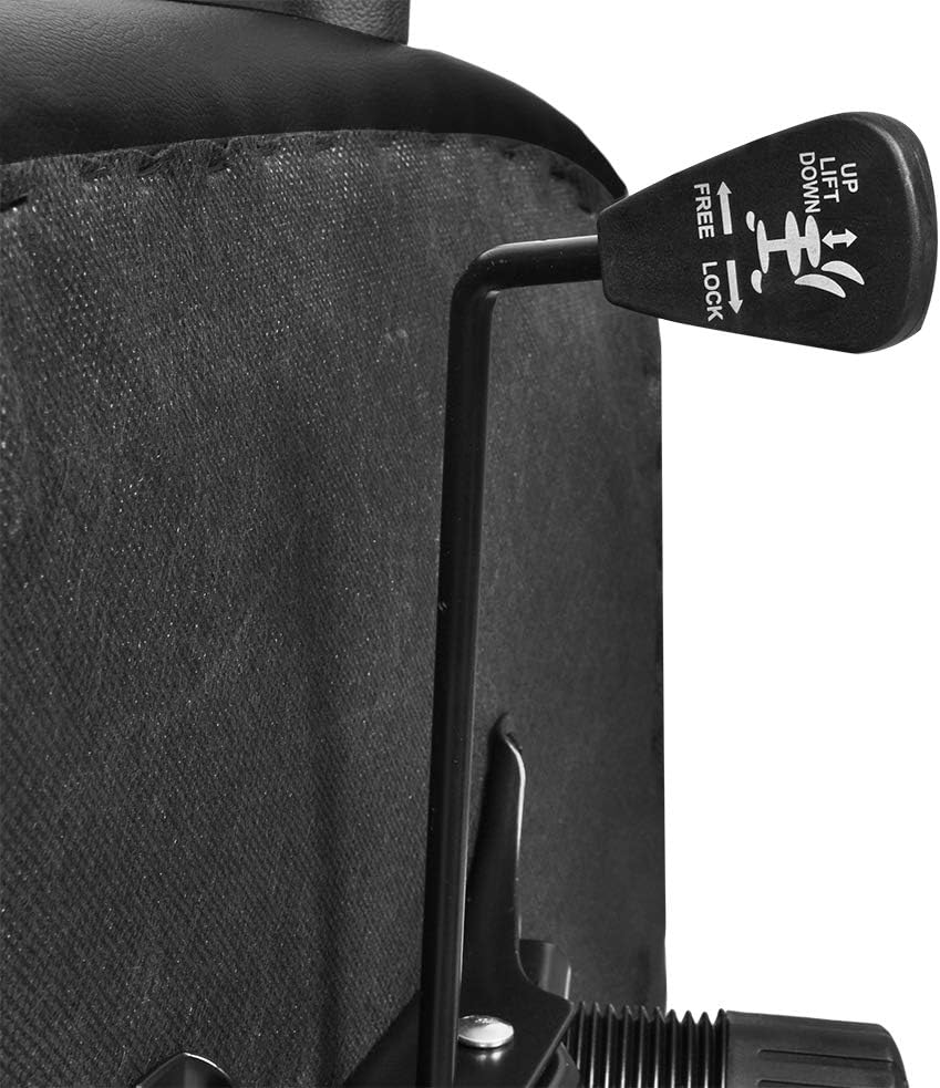 MALATEC Bequeme Bürostuhl Chefsessel Drehstuhl Ergonomischer Schreibtischstuhl mit Kunstlederbezug S