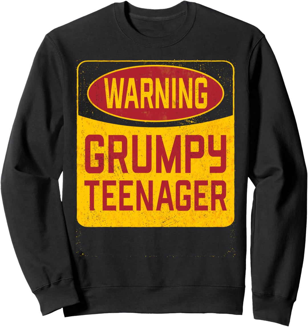 Funny Teenager Slogan Design Sweatshirt