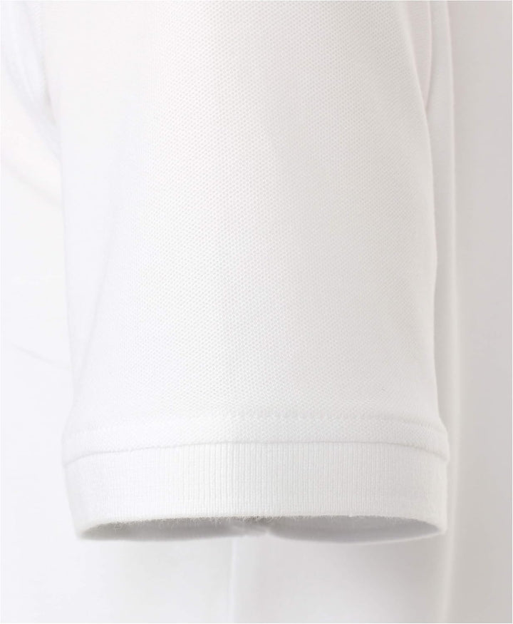 CasaModa Herren Polo-Shirt unifarben Brusttasche M Weiss, M Weiss
