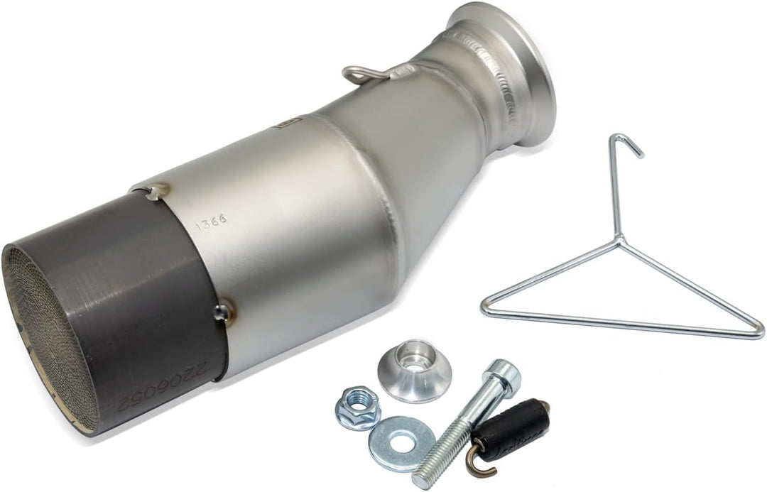 Endschalldämpfer/Auspuffanlage LeoVince SLIP-ON SBK LV ONE EVO, Edelstahl, Carbon Kappe, mit Zulassu