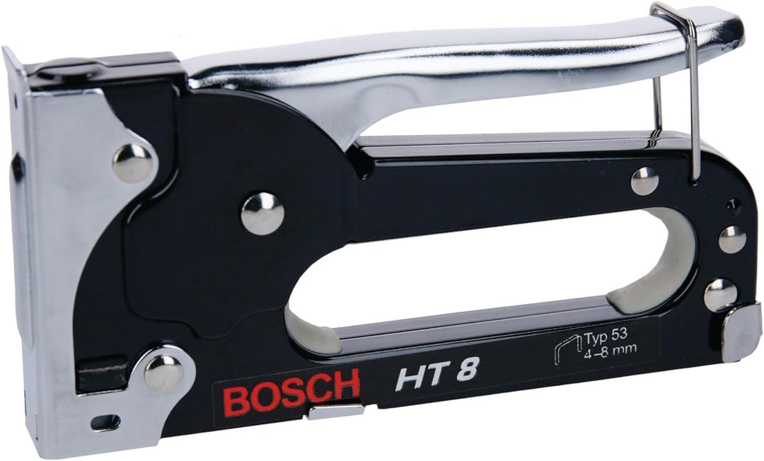 Bosch Accessories Handtacker HT 8 (Holz, Klammertyp 53) &amp; Bosch Professional 1609200326 1000 Tackerk