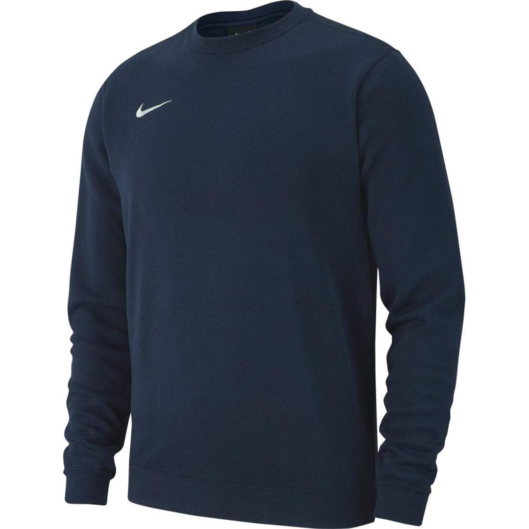 Nike Kinder Sweatshirt Team Club Full Zip Kapuzenjacke,Blau (Obsidian/football White), S S Obsidian/