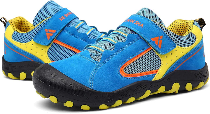 Mishansha Unisex-Kinder Turnschuhe Trekkingschuhe Mädchen Wanderschuhe Outdoor Sportschuhe 24-38 34
