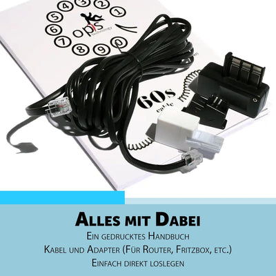 Retro Telefon Wählscheibe/Festnetztelefon Retro/Telefon mit Schnur/Telefon mit Wählscheibe/Telefon R