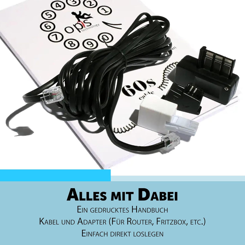 Retro Telefon Wählscheibe/Festnetztelefon Retro/Telefon mit Schnur/Telefon mit Wählscheibe/Telefon R