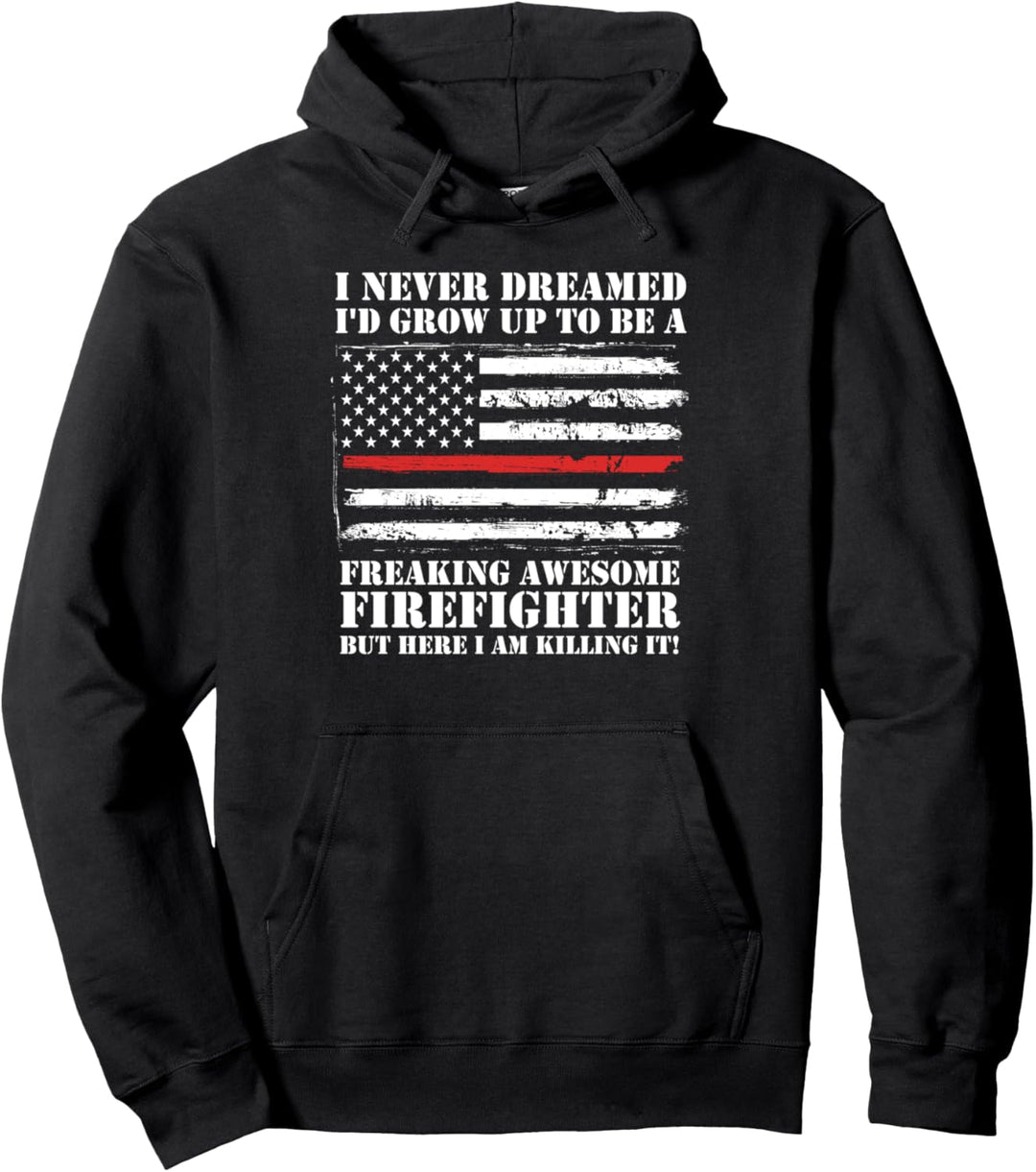 Ein freaking awesome Firefighter Firefighter Firefighter Pullover Hoodie