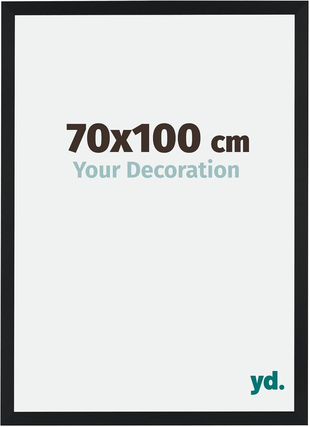 yd. Your Decoration - Bilderrahmen 70,00x100,00 cm - Bilderrahmen aus MDF mit Acrylglas - Antireflex
