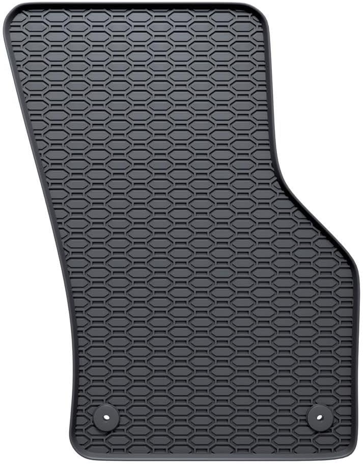 Mossa - Gummifussmatten Auto kompatibel mit Audi A3 Hatchback, Limousine (2012-2020) schwarz Gummima
