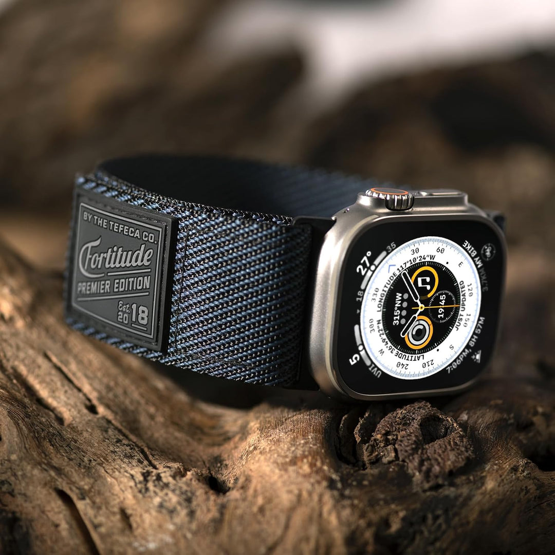 Tefeca Fortitude Serie Ultrawide Armband Kompatibel mit Apple Watch Ultra/Ultra2 Serie 9/8/SE2/7/6/S