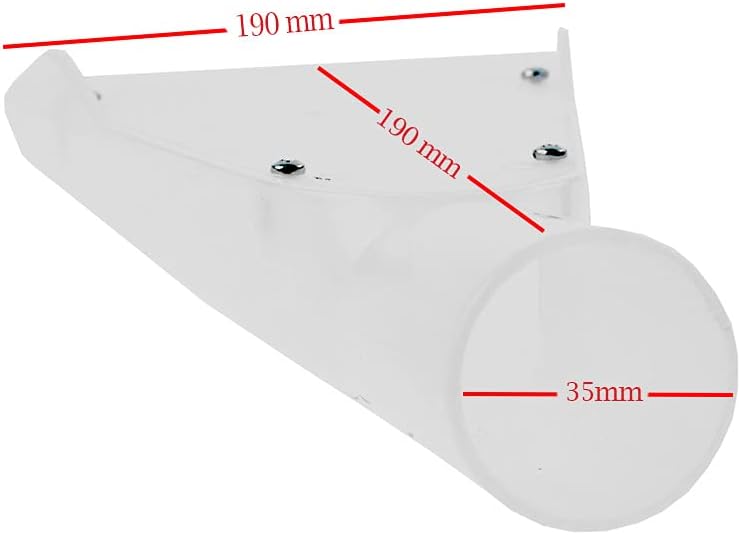 Transparente Wasserdüse für Kärcher MV2 A2004 A2054 A2024 WD2 WD3 WD3P Staubsauger (32 mm und 35 mm