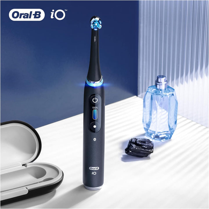 Oral-B iO Ultimative Reinigung Aufsteckbürsten für elektrische Zahnbürste, 4 Stück, ultimative Zahnr