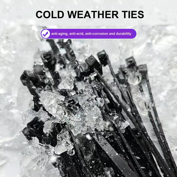 1000 Stück Kabelbinder schwarz Set 350/300/250/200/150/100mm (100/100/100/200/200/300 Stück),WLEAD S