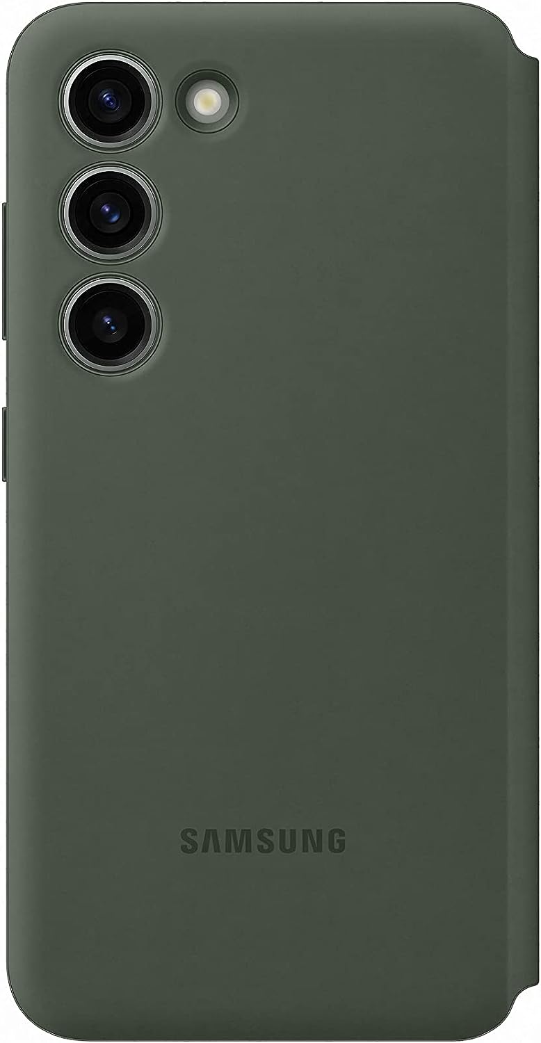 Samsung Smart View Wallet Smartphone Case EF-ZS911 für Galaxy S23, Handy-Hülle, Kartenfach, Sichtfen