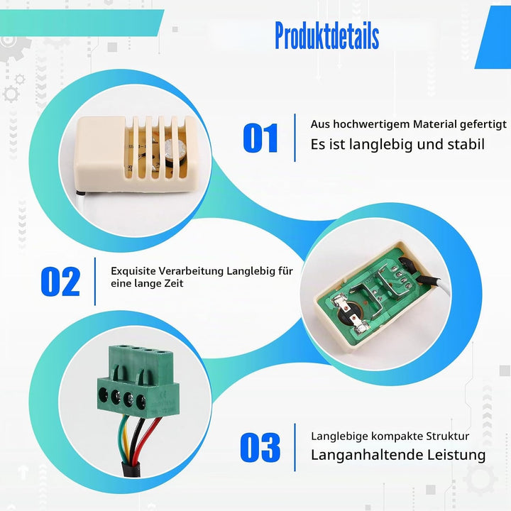 Externe Kontrollsonde für Saunaofen, Temperaturkontrolle, externer Kontrollsensor für Sauna