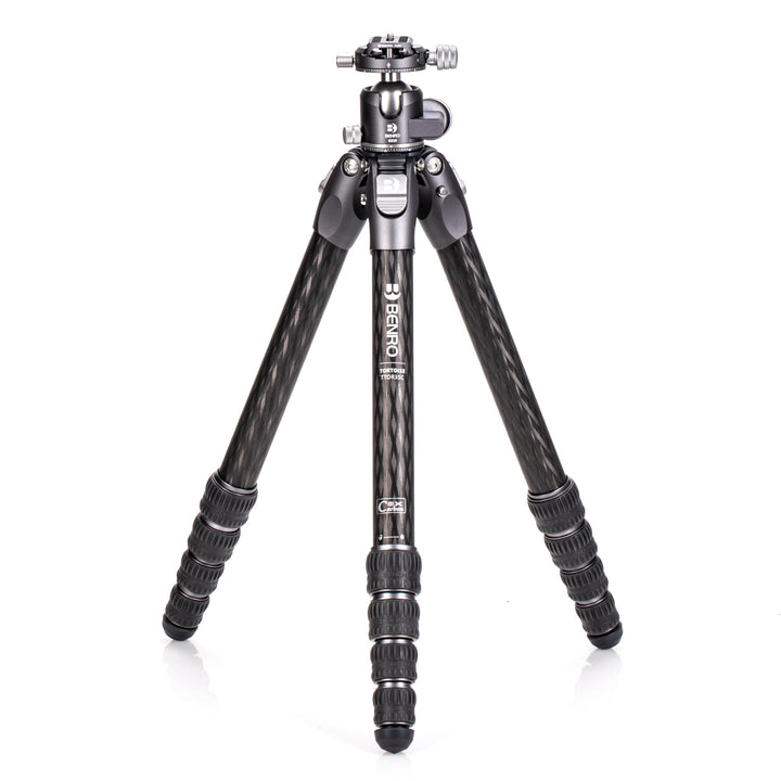 BENRO Kit Tortoise 35C – Dreifach, Carbon, ohne Säule, mit Kugelkopf GX35