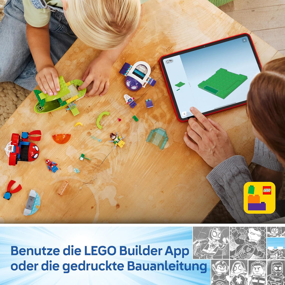 LEGO ǀ Marvel Spidey und Seine Super-Freunde Spidey: Unterwasserfahrzeuge - Superhelden Spielzeug mi