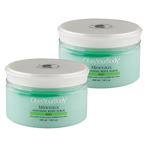 2xOriginal Obey Your Body Body Scrub REINIGENDES KÖRPERPEELING Duft Kiwi Sparset
